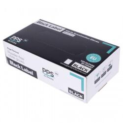 Elcadis Manusi din Nitril, Marimea S, Nepudrate, Negre, PPS Gloves, 100 Bucati (ELC-MAN-NIT-100-NG-S)