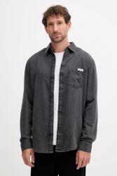 Calvin Klein Calvin Klein din denim cămașă din bumbac 9BYA-KDM021_GRJ (LV040BM733)