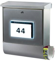 Burg Wächter Cutie postala Malaga-Set, 420 x 377 x 115 mm, lampa cu led cu reincarcare solara, BURG WACHTER (75310)