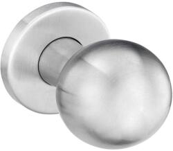 edi Buton pe rozeta 1052/5020, inox, pentru usi cu grosime 35-58mm, K5, diametru 52mm, patrat 8mm, EDI (1052502000)