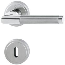 HOPPE Maner pentru usi de interior 37-42mm, Capri M1950/15KV/15KVS, cu rozete, 8mm, BB, F49/inox, HOPPE (2711965) - bricolaj-mag
