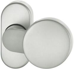 FSB Buton plat pentru usi profilate, pe rozeta ovala 07 0809, 70x32.5mm, fix, aluminiu F1, FSB (0070809228010105)