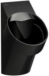 Laufen H8402860200001-Piszoár érzékelővel VAL 230V hátsó bekötés, hátsó lefolyó fényes fekete H8402860200001 (LF0188)