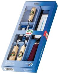 KIRSCHEN Set dalti pentru lemn Nr. 1195 SB, 10 - 26 mm, si ferastrau japonez 225 mm, DIN 5139 B, 1195000, KIRSCHEN (1195000) Dalta