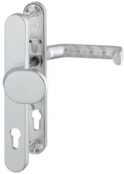 HOPPE Set maner pentru usi profilate 67-72mm, cu placuta lunga, Liverpool 86G/3357N/1313G, 8/92 mm, PZ, alb, HOPPE (2896496) - bricolaj-mag