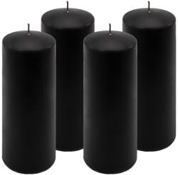 Nexos Gyertya készlet 4 db magasság 20 cm fekete (DK47138_SL04)