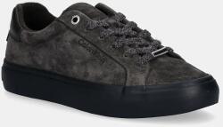 Calvin Klein sneakers din piele întoarsă LACE-UP SNEAKER SUEDE/WL CK 9BYA-OBD05I_91X (HW0HW02679)