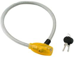 Burg Wachter Lacat cu cablu extra gros de otel 330, Ø 12mm, 65 cm, cu 2 chei, BURG WACHTER (11760)