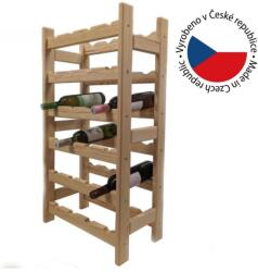 Tonap Fa bortartó 24 palack tárolására 44×90×25 cm cseh gyártmány (V4x6)