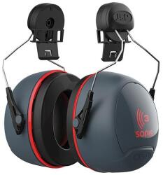 Jsp-Tech Casti de protectie Sonis 3, pentru atasare la casca, 111-116 dB, rosu, JSP (AEB040-0C1-A00) - bricolaj-mag