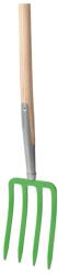 floraworld Furca spade 180mm 4 dinti cu maner Floraworld (18823) Furca