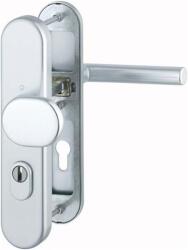 HOPPE Set maner interschimbabil de siguranta seria Amsterdam 86G/3332ZA/3310/1400, pentru usi 37-47mm, 72/8mm, aluminiu F1, HOPPE (3663475) - bricolaj-mag