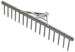 Floraworld Grebla de fan din aluminiu Floraworld (10681) - bricolaj-mag Grebla