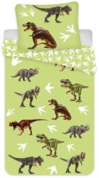 Brandmac Dinoszaurusz gyerek ágyneműhuzat zöld 100x135cm 40x60cm
