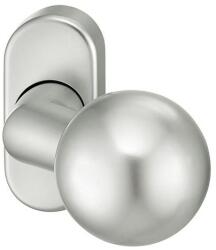 FSB Buton usi profilate, ignifug, pe rozeta ovala 07 0846, 70 x 32.5mm, aluminiu, fix, F1, FSB (0070846428010105)