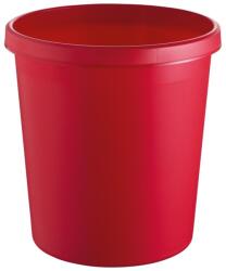 HELIT Cos de gunoi, model The german, din plastic, 45 l, inaltime 480 mm, Ø 350 mm, rosu (H61062.25) - bricolaj-mag Cos de gunoi