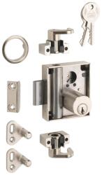 JuNie Incuietoare tip espagnolette, 7020, BN 0101, alama placata cu nichel mat, JUNIE (7020.30110:BN.0101)