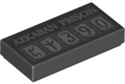LEGO® Placă netedă 1 X 2 decorată Azkaban Prison (6300539)