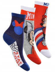  Disney Minnie Stay Cool Red Gyerek Zokni 31/34 - fizz