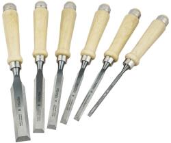 ULMIA Set dalti pentru lemn, forma ulm, 6 - 26 mm, 6 buc, DIN 5139, ULMIA (4044637103549) Dalta