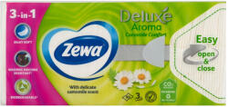 Zewa Deluxe Camomile Comfort 3 rétegű illatosított papírzsebkendő (6x90 db)