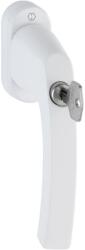HOPPE Maner fereastra seria Luxembourg 099S/U52Z, 200NM, cu incuietoare, aluminiu F9016, 7 x 37mm, HOPPE (11621904) - bricolaj-mag