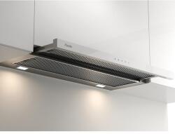 Pando IES/90 inox/fehér üveg érintősz. teleszkópos páraelszívó (OP009083)