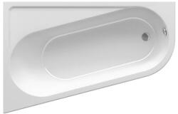 RAVAK Chrome sarokkád 160x105 cm, balos, fehér (RAV-CA51000000)