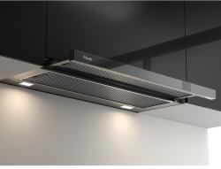 Pando IES/60 inox/fekete üveg érintősz. teleszkópos páraelszívó (OP008566)