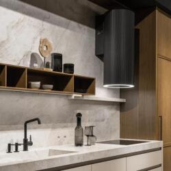 Ciarko Design Monogram fekete fali páraelszívó (OPCDP3802C)