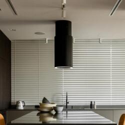 Ciarko Design Monogram W fekete sziget páraelszívó (OPCDW3802C)