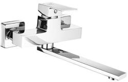 Laveo KVADRATO Falra szerelhető csaptelep, króm (OPBLQ_080D)