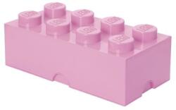 LEGO® Storage Brick 8 Tárolódoboz 25x50cm - Rózsaszín (40041738) (40041738)