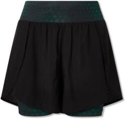 CCM Pantali scurți pentru femei TH 2in1 Dark Green/Black XL