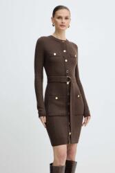 Marciano by Guess kasmírkeverék ruha AFRAH - barna 40