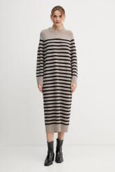 Tommy Hilfiger gyapjú ruha - bézs XS - answear - 80 990 Ft