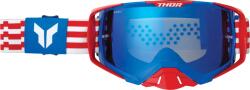Thor Ochelari Atv Cross Thor Activate Patriot, culoare albastru rosu, lentila oglinda (26013700PE) - mxenduro