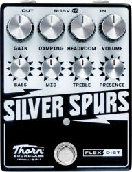 Thorn Soundlabs Silver Spurs - Flex Distortion Efect de chitară (TH SILVERSPURS)