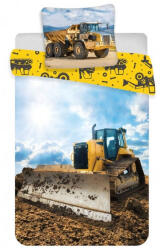 Brandmac Ovis gyerek ágyneműhuzat építkezés 100x135cm 40x60cm