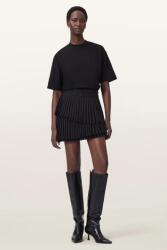AllSaints szoknya OONA fekete, mini, egyenes, W012RD - fekete 42