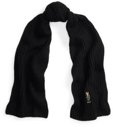 Ralph Lauren sál gyapjúkeverékből - fekete Univerzális méret - answear - 38 990 Ft