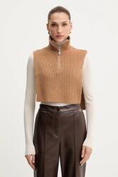 Pinko gyapjú csősál - barna Univerzális méret