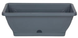  Virágláda tálcával 80cm 16l (IPE) ANTRACIT (10 db/cs) - ár/db (PE-7791)