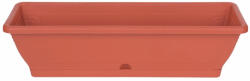  Virágláda tálcával 60cm 11l (IPE) TERRACOTTA (10 db/cs) - ár/db (PE-1630)