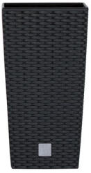  Virágváza rattan 225mm barna DRTS225 (PE-1876)