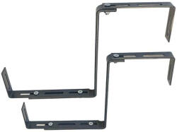  Balkonláda tartó fém SZÜRKE (PE-7383)