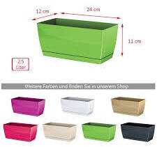  Balkonláda DUPP240 sötétzöld (PE-4789)