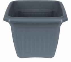  Virágcserép négyszögletes 20cm ANTRACIT (PE-8168)