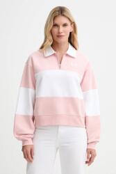 Levi's pamut melegítőfelső rózsaszín, mintás, 003QM - rózsaszín M