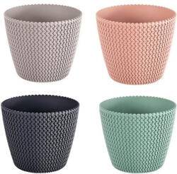  Kaspó fonott DSP190 ZÖLD (5 db/csomag) - ár/db (PE-5957)